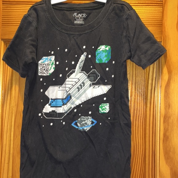 Boys size 8 pajama set with spaceship by The Children’s Place - Picture 5 of 8